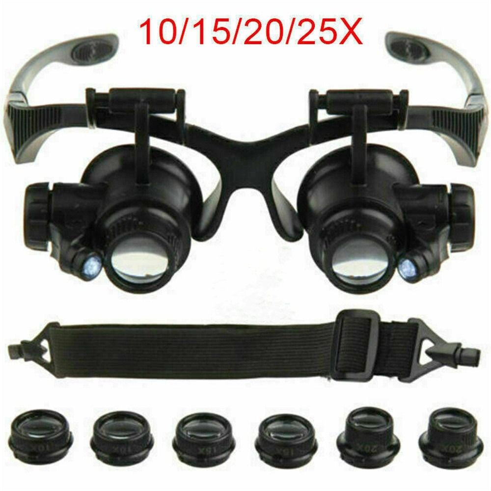 Eye Piece Magnifier - Antique Tools Head-Mounted Watch Repair Kit