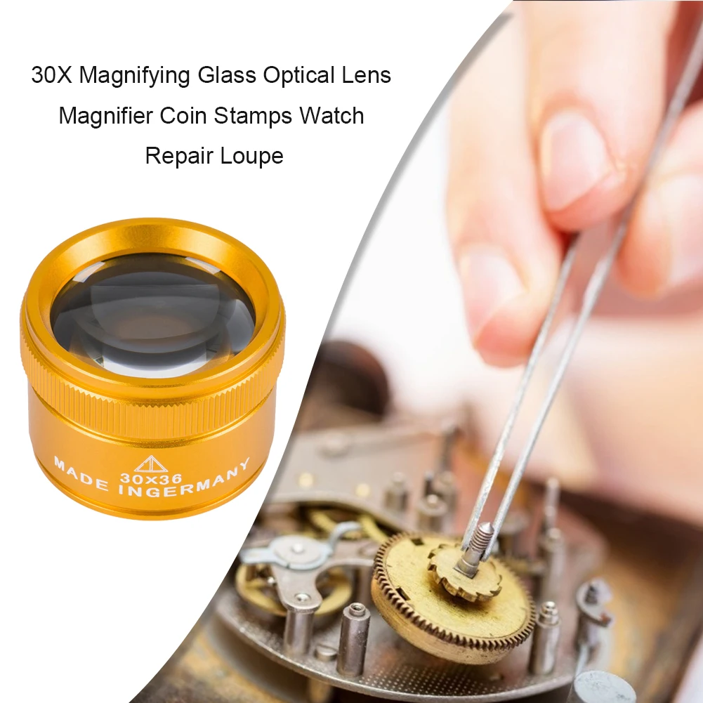 30X Metal Magnifier K9 Optical - đánh giá và giá Eye Piece Magnifier