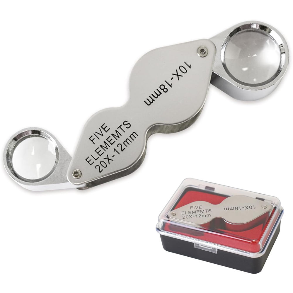 10X 20X Jewelers Loupe Pocket  - đánh giá và giá Eye Piece Magnifier