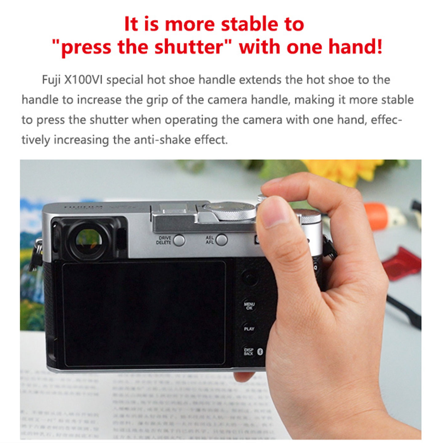 for Fujifilm X100Vi Handle Gri - đánh giá và giá Fujifilm Camera X100Vi