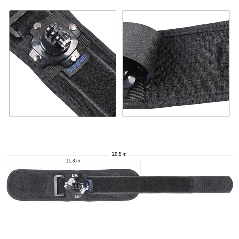 SUREWO Cổ Tay Dây Đai Đeo Tươn - đánh giá và giá Gopro Action Camera Hero 12 Black