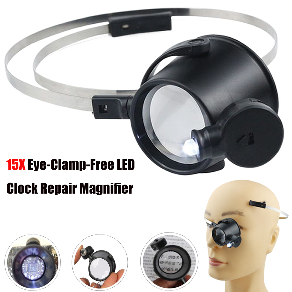 Portable 15X Loupe Lens Headba - đánh giá và giá Eye Piece Magnifier